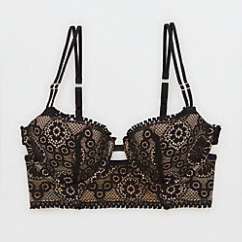 ❤️Aerie Real Power Balconette Joy Lace Bra❤️